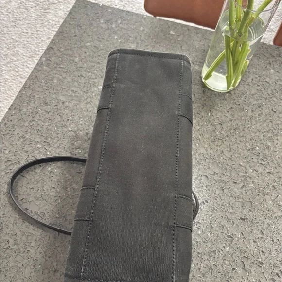 Marc Jacobs Black and White Canvas Tote Bag - Picture 6 of 10